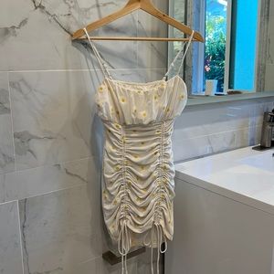 Princess Polly mini sunflower dress